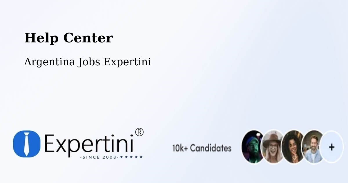 Help Center – Funes - Argentina Jobs Expertini